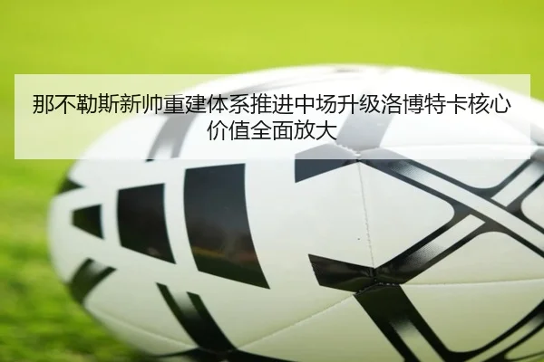 那不勒斯新帅重建体系推进中场升级洛博特卡核心价值全面放大